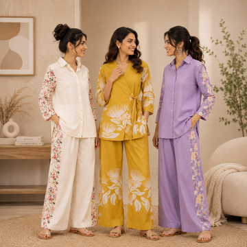 3 Women Co-Ord Sets | Relax Fit | (R-1)