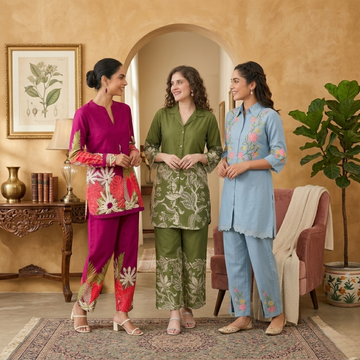 3 Women Co-Ord Sets | Relax Fit | (R-5)