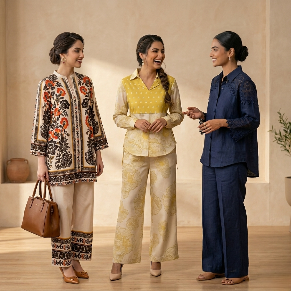 3 Women Co-Ord Sets | Relax Fit | (R-4)