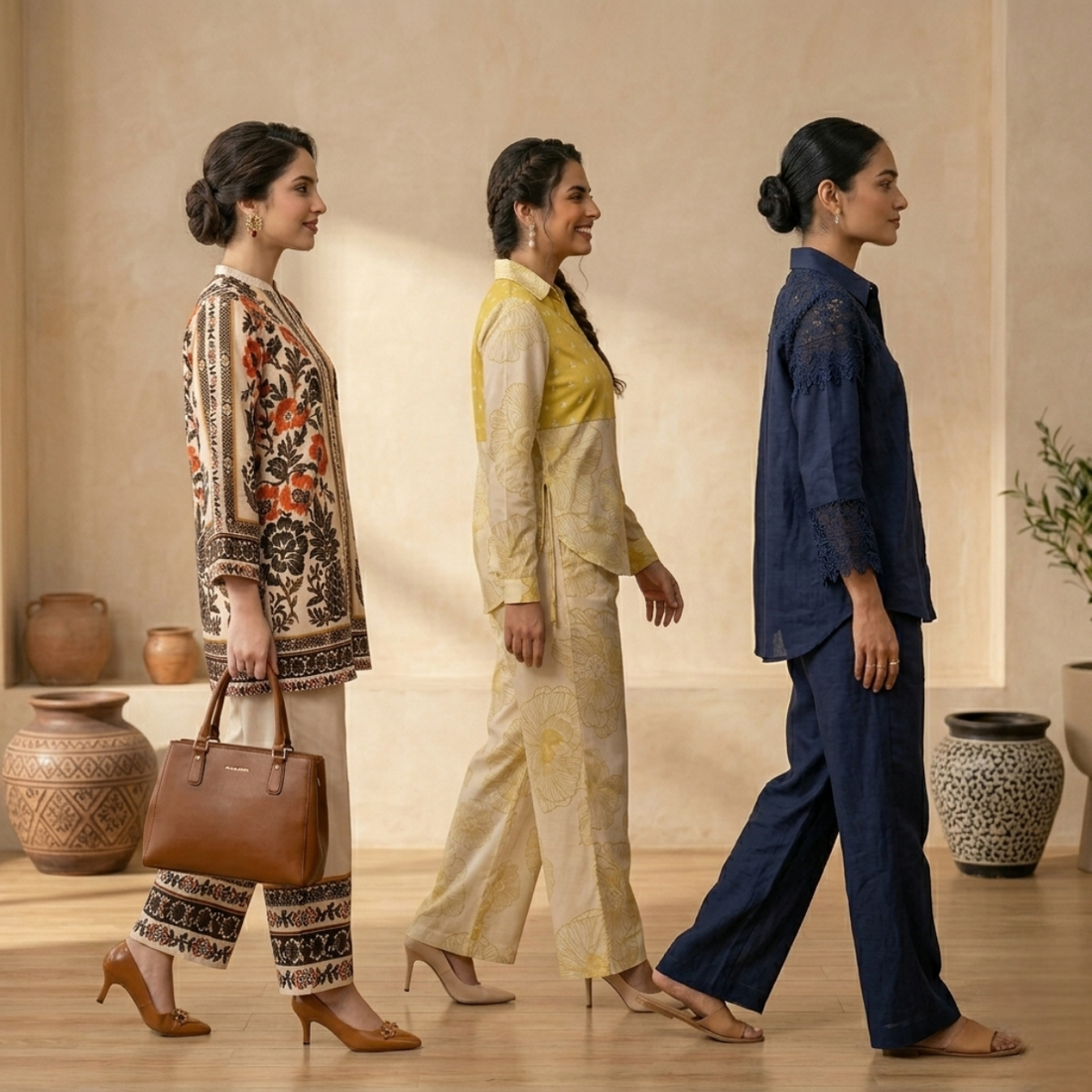3 Women Co-Ord Sets | Relax Fit | (R-4)