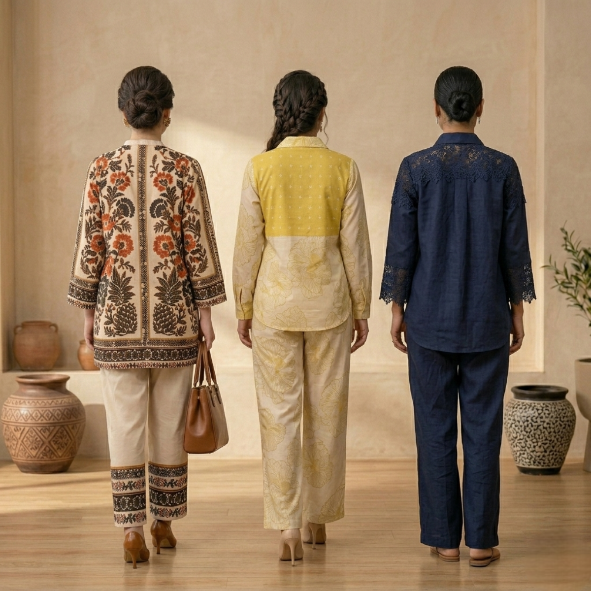 3 Women Co-Ord Sets | Relax Fit | (R-4)