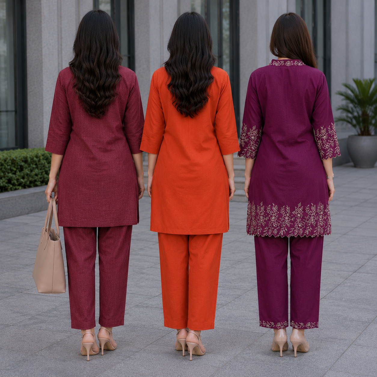 3 Women's Cotton Co-Ord Sets (C-2)