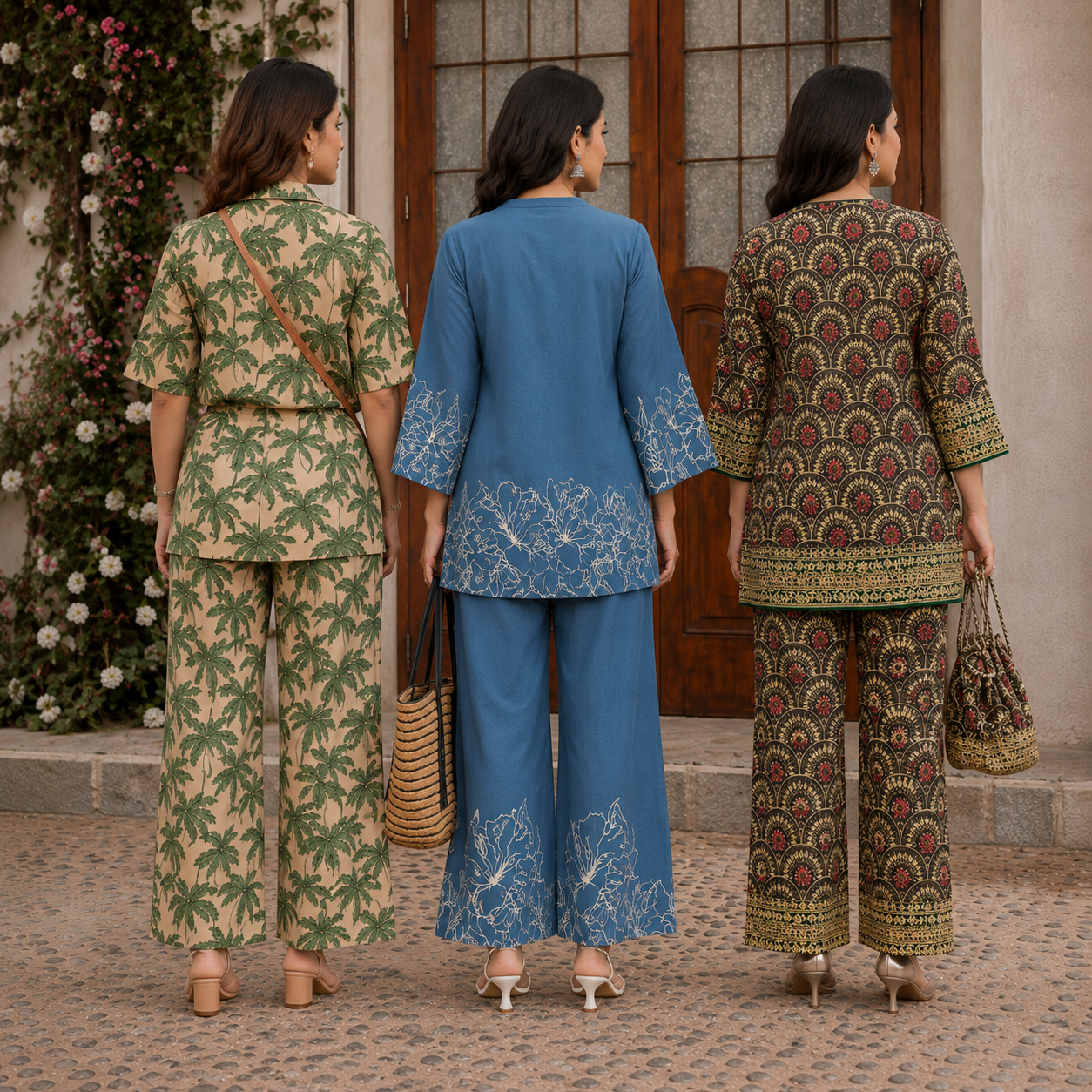 3 Women's Cotton Co-Ord Sets (C-5)