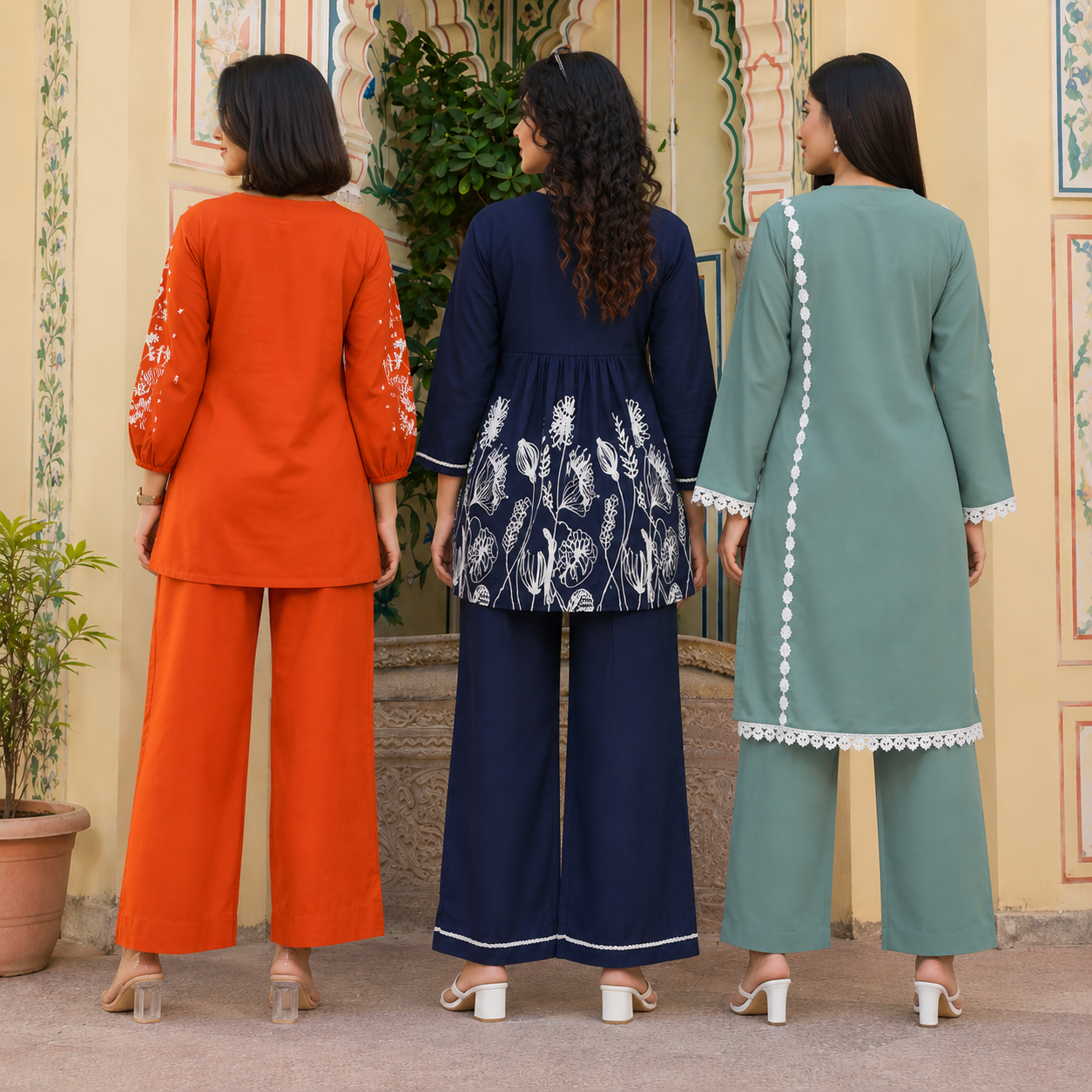 3 Women's Cotton Co-Ord Sets (C-8)