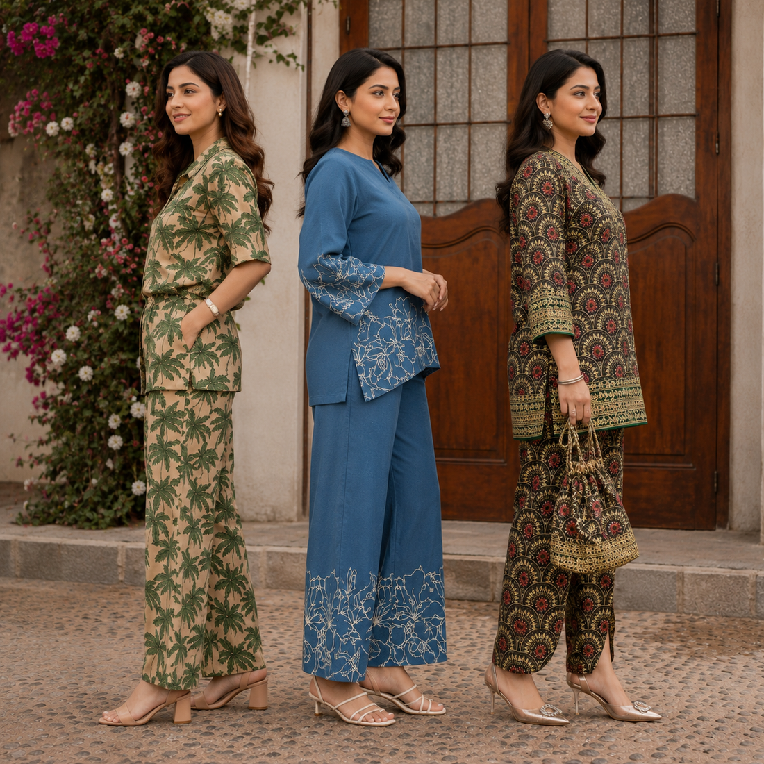 3 Women's Cotton Co-Ord Sets (C-5)