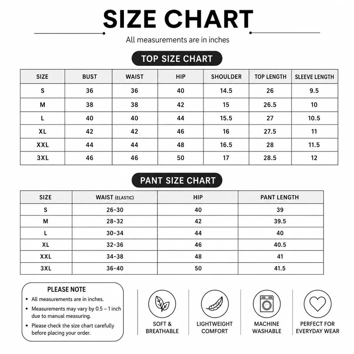 3 Women's Cotton Co-Ord Sets (C-9)